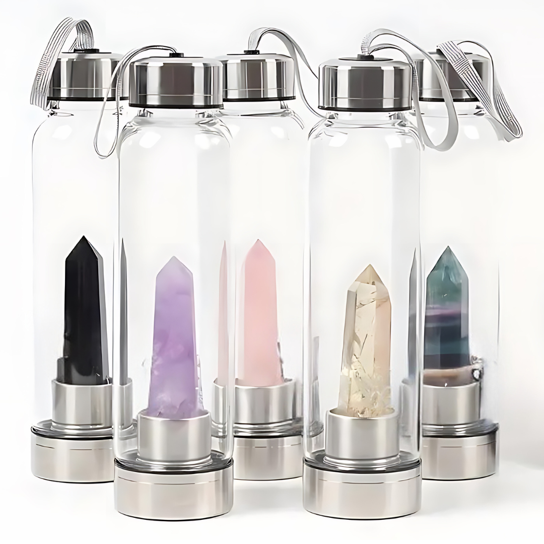 Crystal Charged Water Bottles