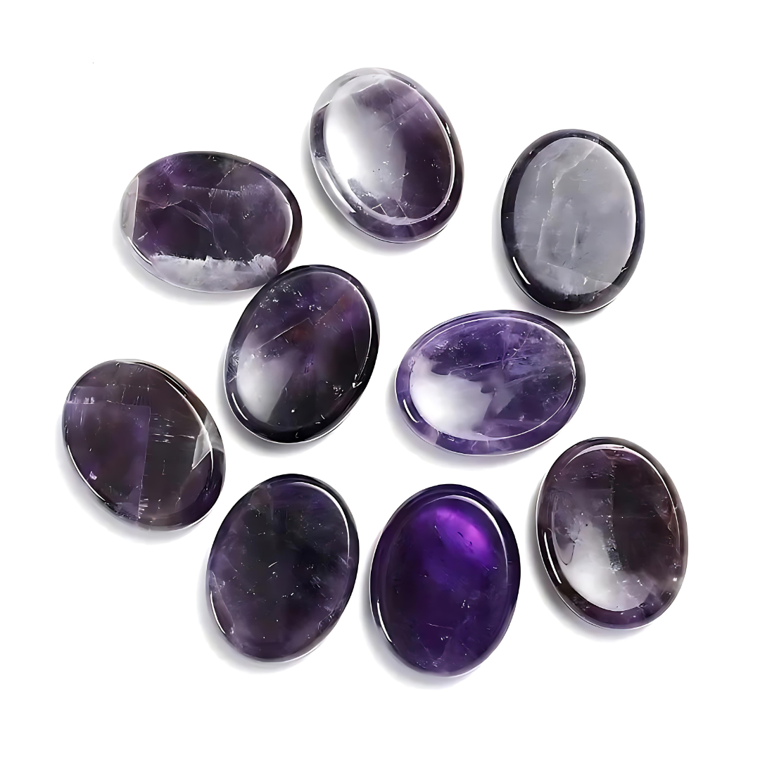 Amethyst  Worry Stone